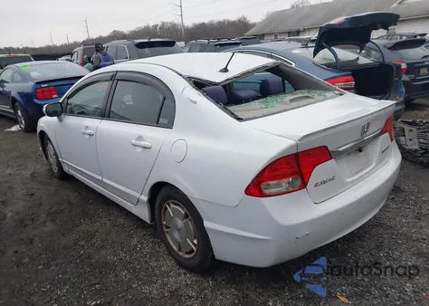 2009 Honda Civic Hybrid из США, поврежденный, VIN JHMFA36249S017255